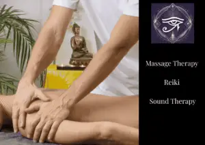 Olympia WA Deep Tissue Massage Therapist Applying Focused Pressure on Client's Back for Muscle Relief