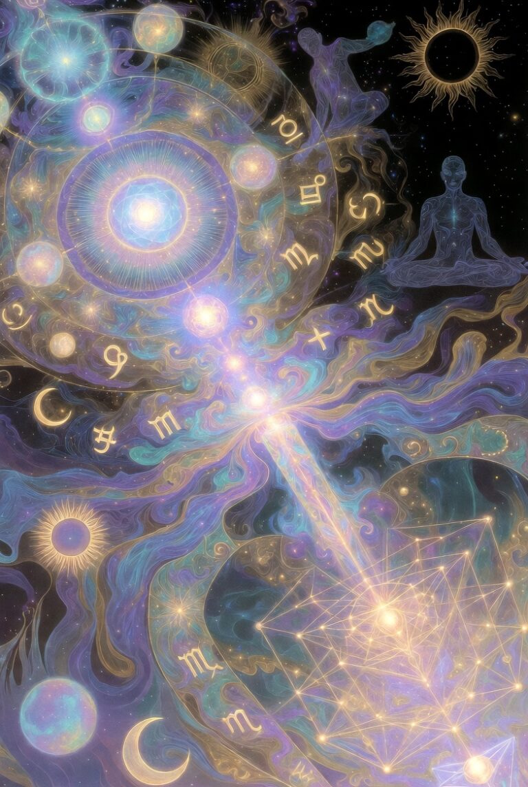 Abstract artwork symbolizing massage therapy for chronic stress, tension relief, and nervous system regulation in Olympia, WA