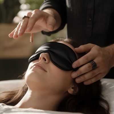 Reiki energy healing session in Olympia WA — Reiki Master channeling Reiki energy.